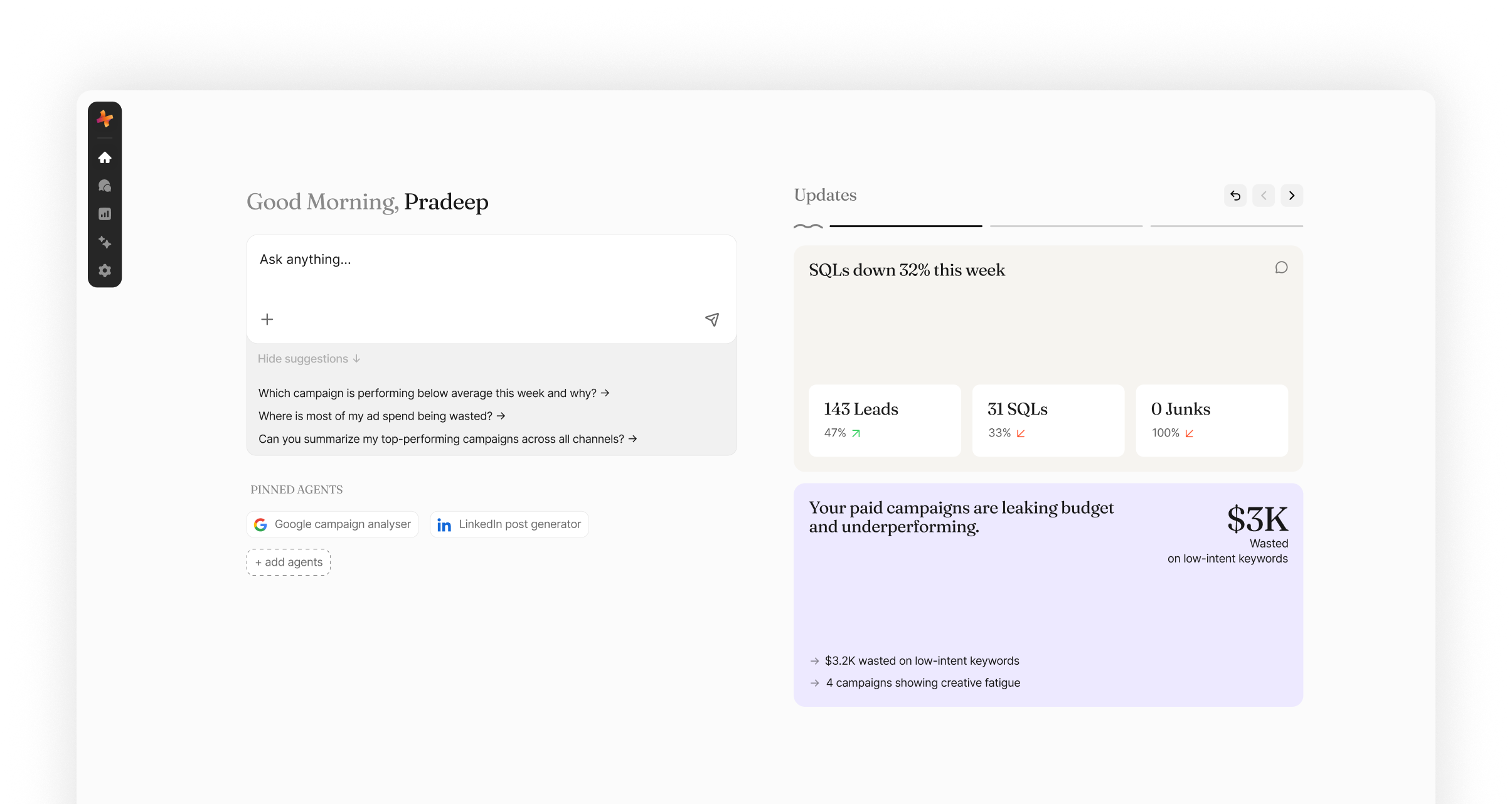 Strive marketing stack